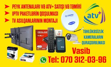 peyk: 📲 TV Krosna 📺📡🛠ATV+IPTV 📷🎥🎞Təhlükəsizlik,kameralarının və