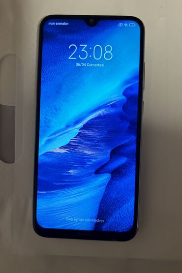 ilkin odenissiz telefonlar 2018: Xiaomi Redmi 8, 64 ГБ, цвет - Синий, 
 Кнопочный, Отпечаток пальца, Две SIM карты