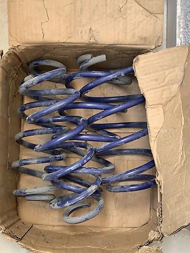 Ehtiyat hissələri: Avtomobil üçün mavi coil yay dəsti - Növ: Asqı üçün coil spring (yay) — 1