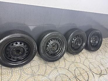 Диски: Б/у Колесо Hyundai 195 / 65 / R 15, 5 Болтов — 1