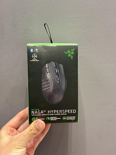 razer mouse: Razer Naga V2 Hyperspeed – simsiz MMO oyun maususu Xüsusiyyətlər: - — 1