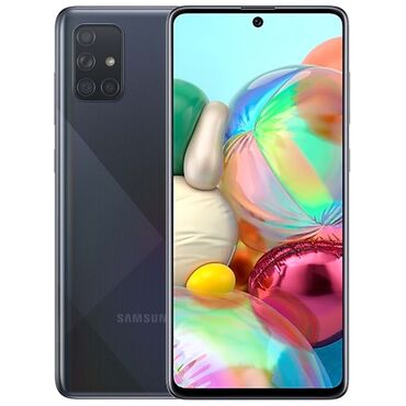 где купить модем для интернета: Samsung Galaxy A71, Б/у, 128 ГБ, цвет - Черный, 2 SIM