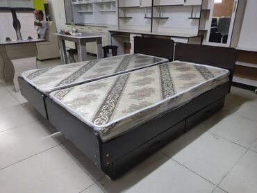 Односпальные кровати: Односпальная кровать, Новый, С матрасом, длина - 190 см — 6