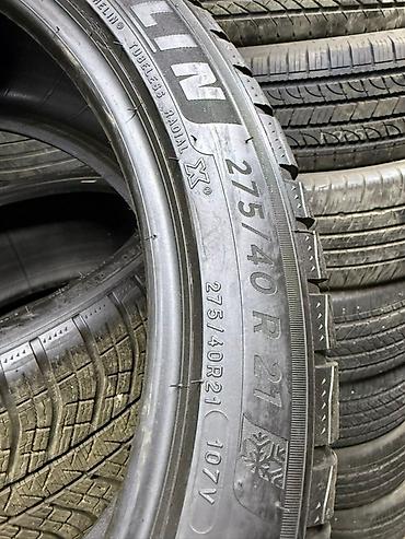 Шины: Шины 305 / 35 / R 21, Зима, Б/у, Комплект, Легковые, Германия, Michelin — 10