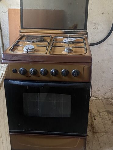 qaz peçi: Plitə Qazlı, Ayrıca dayanan, 4 gözlü