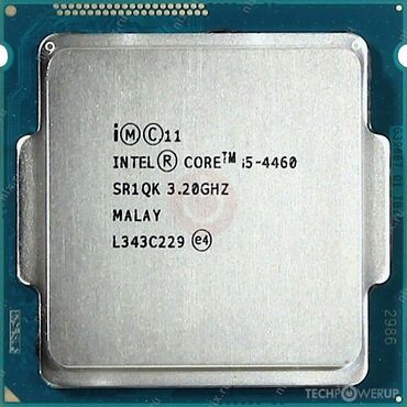 плата 1150: Процессор, Б/у, Intel Core i5, 4 ядер, Для ПК