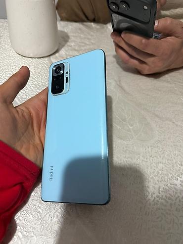 интерактивные мониторы: Redmi, Redmi Note 10, Б/у, 128 ГБ, цвет - Голубой — 2