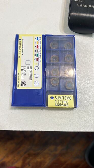 İstehsal avadanlığı: Dəzgah alətləri və kəsici lövhəciklər (freze və torna üçün) — 34