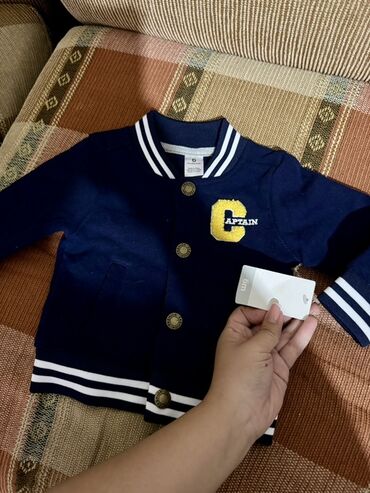 новый скейт: Детская кофта-бомбер для малышей - Размер: 6m (на 6 месяцев) — указан