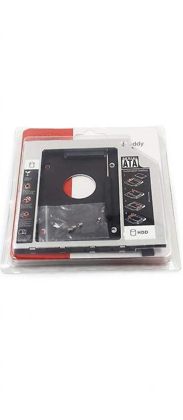 ssd caddy: Laptop üçün HDD/SSD Caddy (SATA) – optik sürücü yerinə ikinci disk — 1