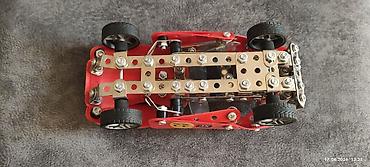 Avtomobil modelləri: Hot Wheels yigilmis konstruktor masin modeli. - Metal konstruktordan — 9