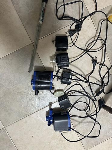 akvarium filter: Filtrlər və su qızdırıcı. Heç biri işləmir. Təmir edə bilənlər üçün — 1