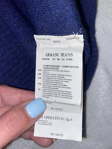 dior duks: AJ Armani Jeans duks sa kapuljačom, ženska veličina XS (IT 38/FR 34/US — 8