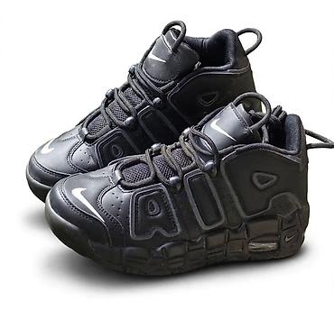 buzz nike dunk: Nike Air More Uptempo – crne patike - Ikoničan “AIR” dizajn sa bočnim — 1