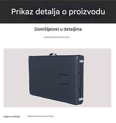 Medicinski nameštaj: Predstavljamo terapeutski krevet za masažu sa okvirom od nerđajućeg — 5