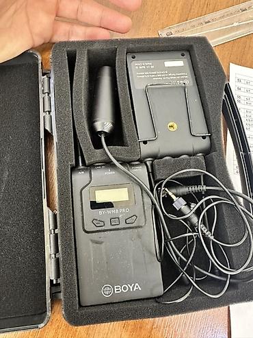 mikrofon wireless: BOYA BY-WM8 Pro ikikanallı simsiz lavalier mikrofon sistemi Komplekt — 3