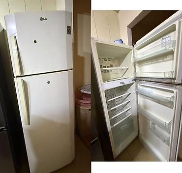 LG iki qapılı soyuducu (üst dondurucu) 250 azn.LG soyuducu noftos