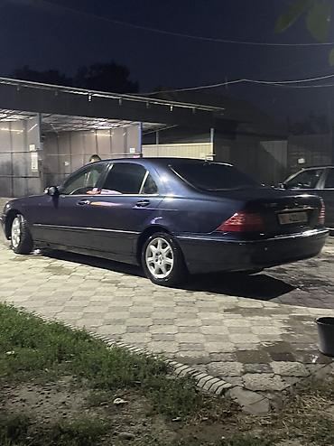 араба ош: Mercedes-Benz S-Class: 2001 г., 5 л, Автомат, Бензин, Седан — 3