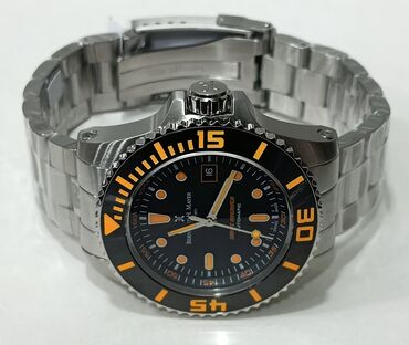 Qol saatları: İşlənmiş, Qol saatı, Bernhard Mayer, rəng - Gümüşü — 3