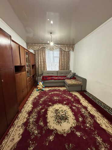 дом район ак ордо: 3 бөлмө, 66 кв. м, Жеке план, 2 кабат, Косметикалык ремонт