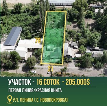 жер сатылат кара балта: 16 соток, Кызыл китеп, Сатып алуу-сатуу келишими