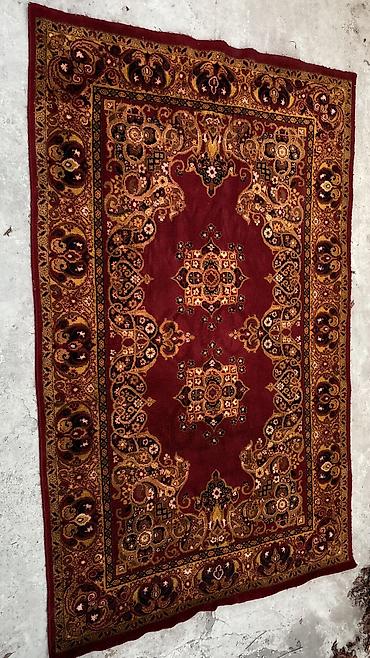 Ковры и паласы: Ковер Б/у, Советский, 250 * 350, Шерсть, Сделано в Кыргызстане, Безналичная/наличная оплата — 2