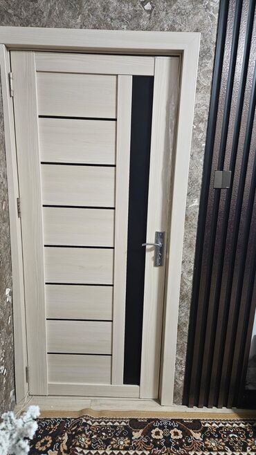 Quru inşaat materialları: Yataq otağı üçün Yeni Otaq qapısı 90x205 sm Naliçnik ilə, Zəmanətli, Ödənişli quraşdırma, Pulsuz çatdırılma