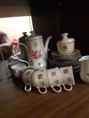 Qəhvə dəstləri və servizlər: Qəhvə dəsti, Farfor, Almaniya — 8