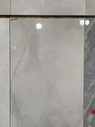 silver kitchen: Керамогранит полированный, светло‑серый с мягким мраморным дымчатым — 1