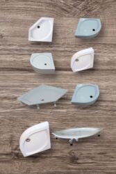 Duş poddonları: Fiber Akril materialdan hazırlanmış yüksək keyfiyyətli avropa — 5