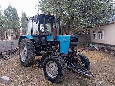 Тракторы МТЗ (Беларус): Модель: 82.1 экспортный, Б/у, 2012 г., С пресс-подборщиком — 4