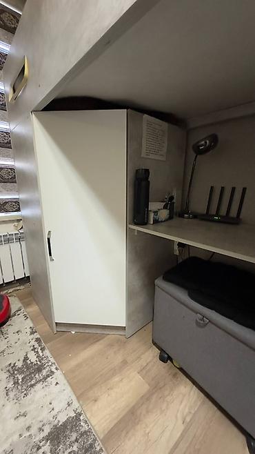 Двухъярусные детские кровати: Двухъярусная детская кровать, ЛДСП, цвет - Серый — 2