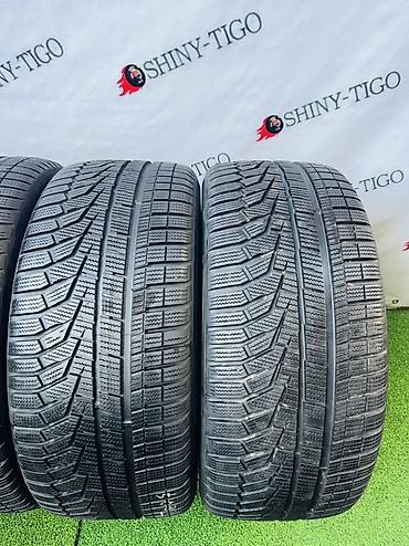 24545 r17 зима: Шины 245 / 45 / R 17, Зима, Б/у, Комплект, Легковые, Корея, Hankook — 2