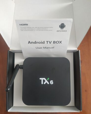 tv 55: Android TV-Box, model- Tonix Tx6 Bu model 90manata yaxındır satışda