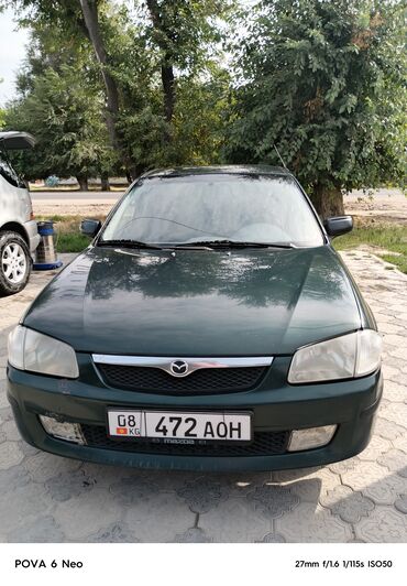 автомобиль ош: Mazda 323: 1999 г., 1.5 л, Механика, Бензин, Седан