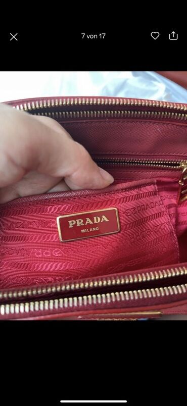 Torbe: Ceger, Prada, Materijal: Koža — 6