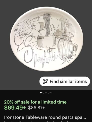 Kuhinjski setovi: Servis vintaz Ironstone za rostilj i dr. Tanjiri su perfektni (novi) — 4