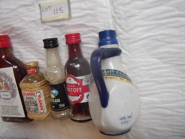 Ostali predmeti za umetnost i kolekcionarstvo: Reklamne flašice mini bottles unučići čokanji fraklići 4. Kao sa slika — 25