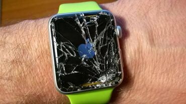 telefon ekran temiri: Apple Watch Çat Ekran Üz Şüşə Dəyişimi. Apple watch SE-2nd 100 AZN