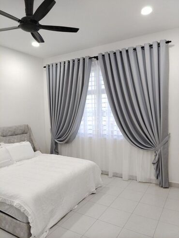 Шторы и занавески: Портьера, Велюр, Магнитные, Монтаж без сверления, С вышивкой, Изготовление на заказ, Новый, Для балкона, Для беседки, Для ванной и душа — 9