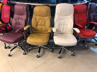 Ofis oturacaqları: Deri kreslo 🔹kreslo 🔹ofi̇s kreslosu 🔹hər növ ofis ve oyun kreslosu — 4