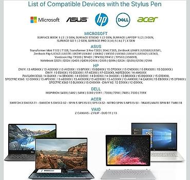 asus telefon: Aktiv Stylus Qələm – Microsoft Pen Protocol (MPP) uyğun - Piksel — 3