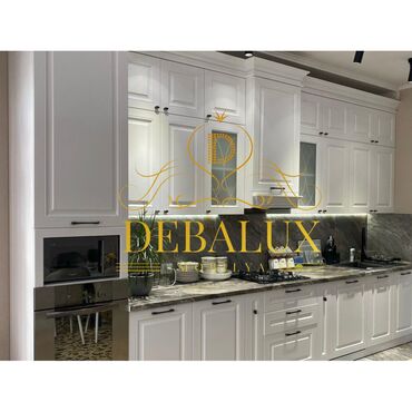 Sifarişlə mətbəx mebeli: Sifarişlə mətbəx dəsti, Özü çəkən petlələr, Mat laminat, Kredit var — 11