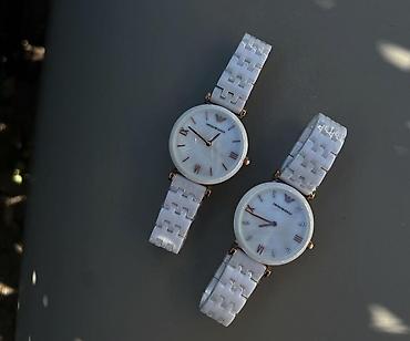 emperio armani: Yeni, Qol saatı, Emporio Armani, rəng - Ağ — 4