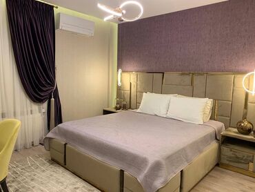 квартира кара балта аренда долгосрочно: 1 комната, Душевая кабина, Постельное белье, Кондиционер