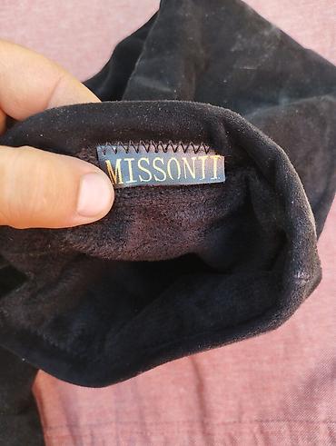 Сапоги: Замшевые женские сапоги MISSONTI, черные. - Размер: 37 (маркировка на — 3