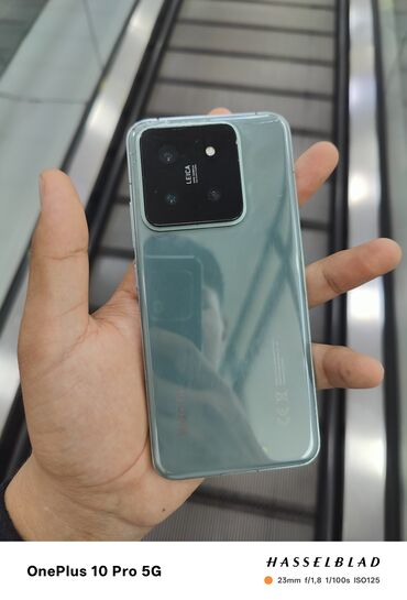 Xiaomi: Xiaomi, 14, Б/у, 256 ГБ, цвет - Зеленый, 2 SIM, eSIM