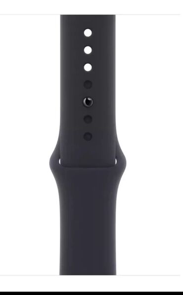 Apple Watch: Оригинальный ремешок Apple Sport Band – Midnight 🌌 (45/42/44) Продаю