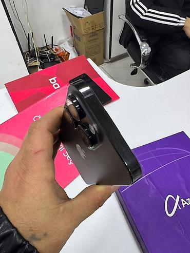 Apple iPhone: IPhone 14 Pro, 256 GB, Qara, Face ID, Sənədlərlə — 1