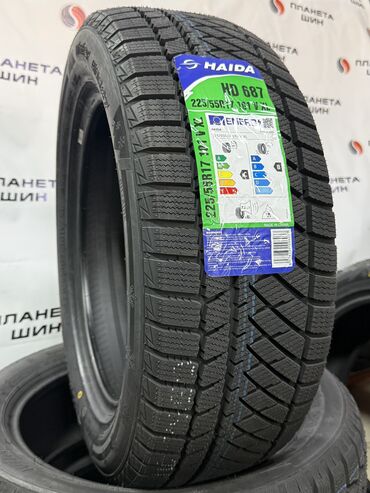 жушили 07: Шиналар 225 / 55 / R 17, Кыш, Жаңы, Комплект, Жеңил унаалар, Кытай